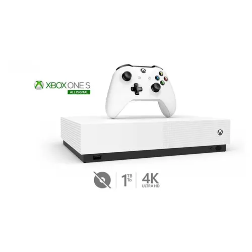 مجموعه کنسول بازی مایکروسافت مدل Xbox One S All Digital ظرفیت 1 ترابایت به همراه 20 عدد بازی، تصویر 3