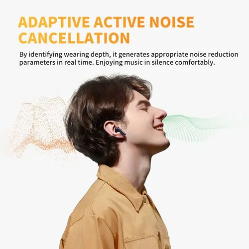 هدفون بلوتوثی کیو سی وای مدل AilyBuds Pro Plus، تصویر 9