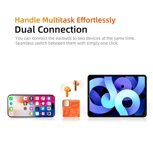 هدفون بلوتوثی کیو سی وای مدل MeloBuds Neo، تصویر 9