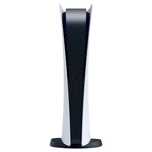 کنسول بازی سونی مدل PlayStation 5 Slim Digital Edition ظرفیت 1 ترابایت ریجن 2016B اروپا به همراه دسته اضافی و پایه شارژر، تصویر 4