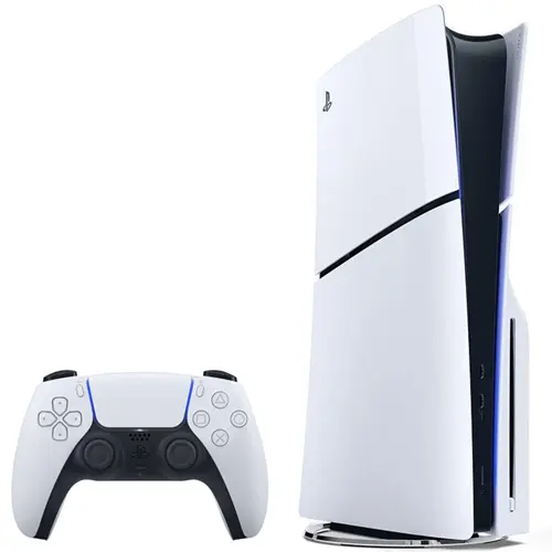 کنسول بازی سونی مدل PlayStation 5 Slim ظرفیت یک ترابایت ریجن 2016A اروپا به همراه دسته اضافی و پایه شارژر، تصویر 2