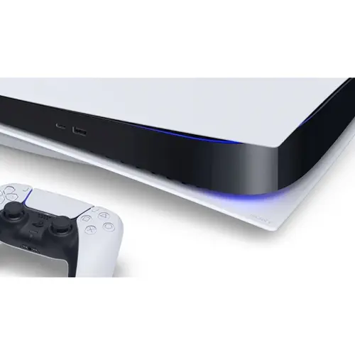 کنسول بازی سونی مدل PlayStation 5 ظرفیت 825 گیگابایت ریجن 1216A اروپا به همراه دسته اضافی آبی، تصویر 4