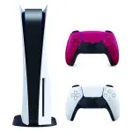 کنسول بازی سونی مدل PlayStation 5 ظرفیت 825 گیگابایت ریجن 1216A اروپا به همراه دسته اضافی قرمز