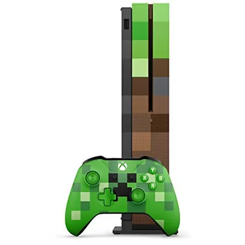 کنسول بازی مایکروسافت مدل Xbox One S Minecraft Limited Edition، تصویر 3