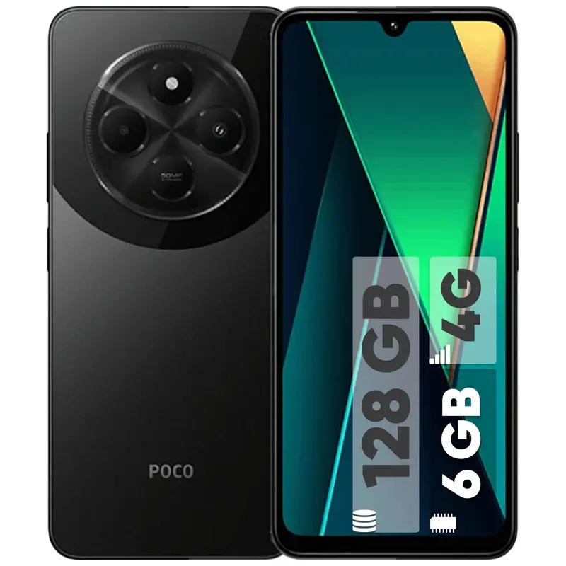 گوشی موبایل شیائومی مدل Poco C75 دو سیم کارت ظرفیت 128 گیگابایت و رم 6 گیگابایت، تصویر 2