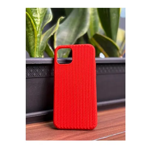 قاب سیلیکونی مدل بافتی مناسب برای گوشی iphone 11