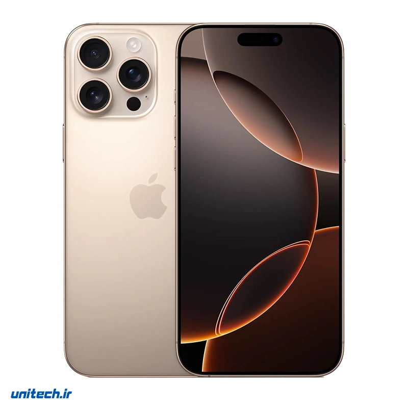 گوشی موبایل اپل مدل iPhone 16 Pro Max ZAA دو سیم کارت ظرفیت 512 گیگابایت و رم 8 گیگابایت - رجیستر شده