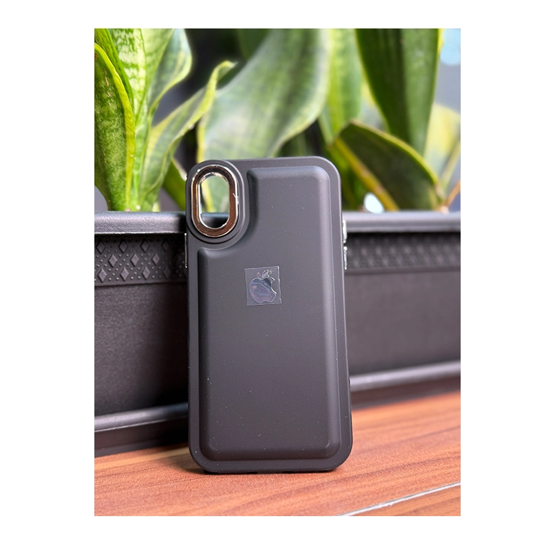 قاب پافر ساده لنز متال مناسب برای گوشی iphone X/XS