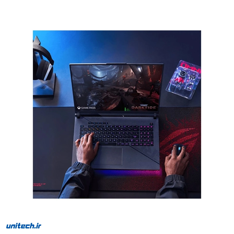 لپ تاپ 16 اینچی ایسوس مدل ROG Strix G16 G614JV-N3209-i9 13980HX-16GB DDR5-1TB SSD-RTX4060-WUXGA، تصویر 7