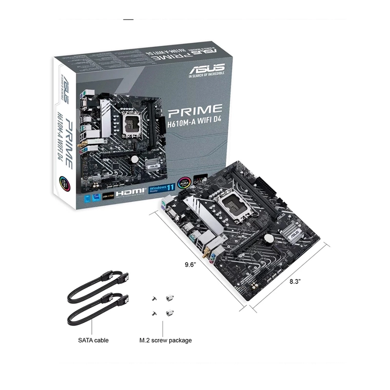 مادربرد ایسوس مدل PRIME H610M-A WIFI D4، تصویر 2