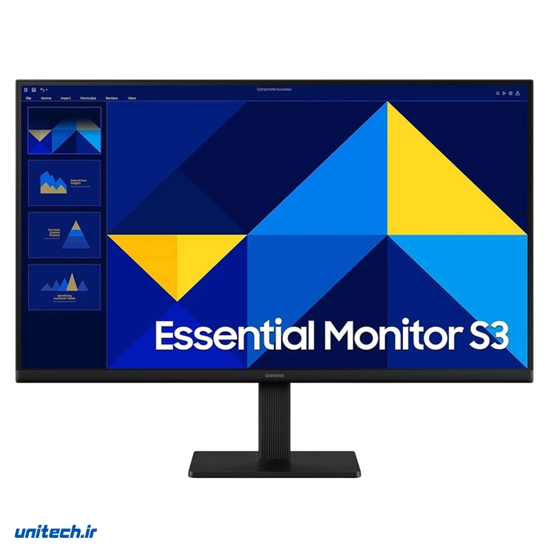 مانیتور 27 اینچ سامسونگ مدل Essential Monitor S3 S30GD LS27D300GAMXUE