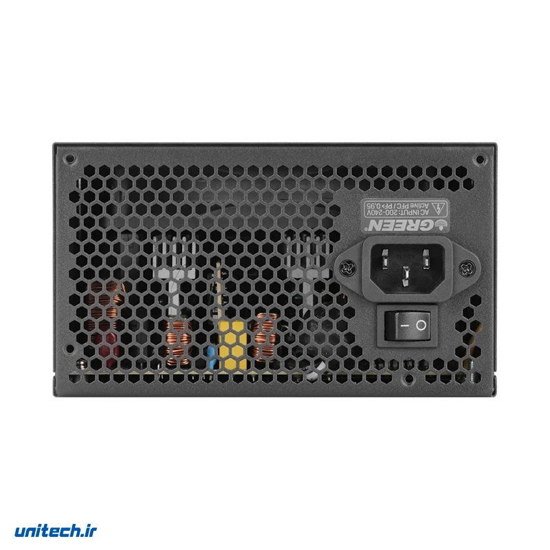 منبع تغذیه کامپیوتر گرین مدل GP600A-ECO Rev3.1، تصویر 6