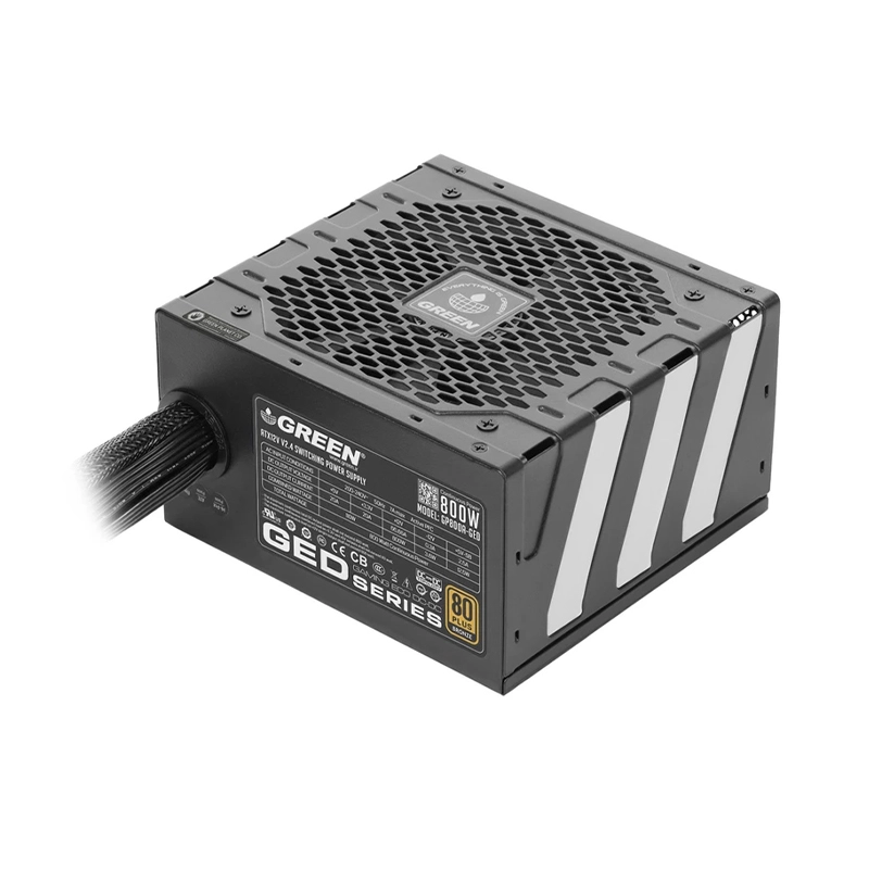 منبع تغذیه کامپیوتر گرین مدل GP800A-GED