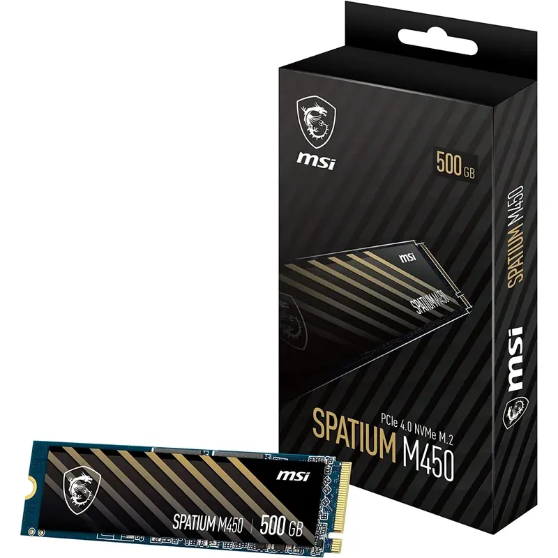 هارد اس اس دی اینترنال PCIe 4.0 ام اس آی مدل SPATIUM M450 PCIe 4.0 NVMe M.2 ظرفیت 500 گیگابایت، تصویر 7
