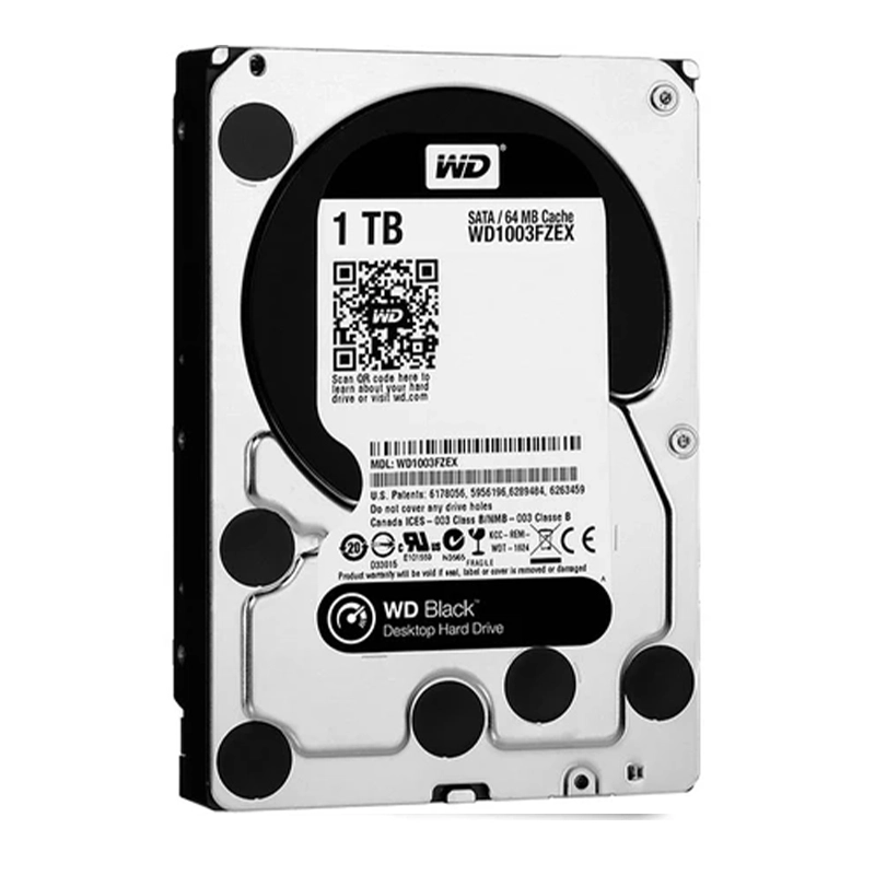 هارددیسک اینترنال وسترن دیجیتال مدل Black WD1003FZEX ظرفیت 1 ترابایت، تصویر 4