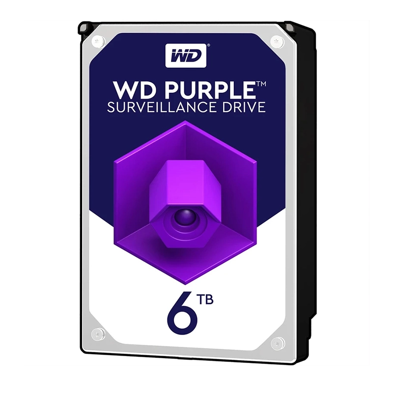 هارددیسک اینترنال وسترن دیجیتال مدل Purple WD60PURZ ظرفیت 6 ترابایت