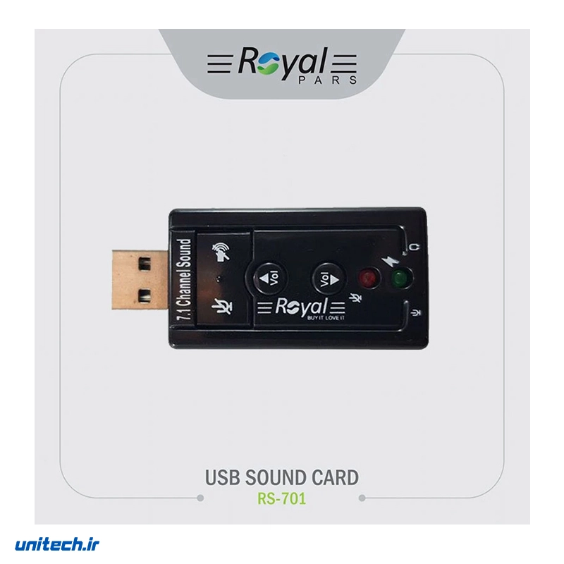 کارت صدا رویال مدل RS-701، تصویر 3