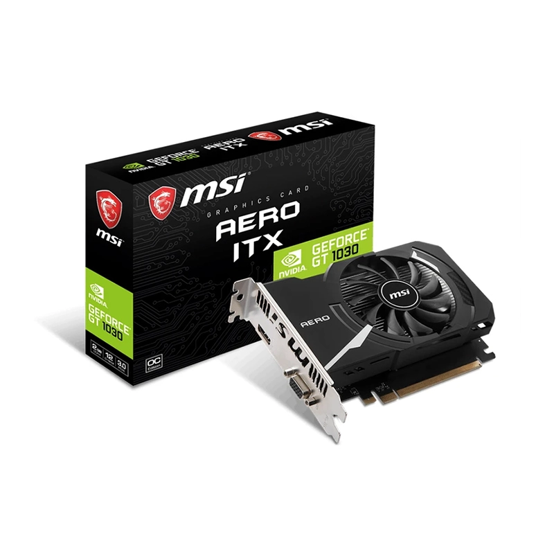 کارت گرافیک ام اس آی مدل GeForce GT 1030 AERO ITX 2GD4 OCV1، تصویر 5