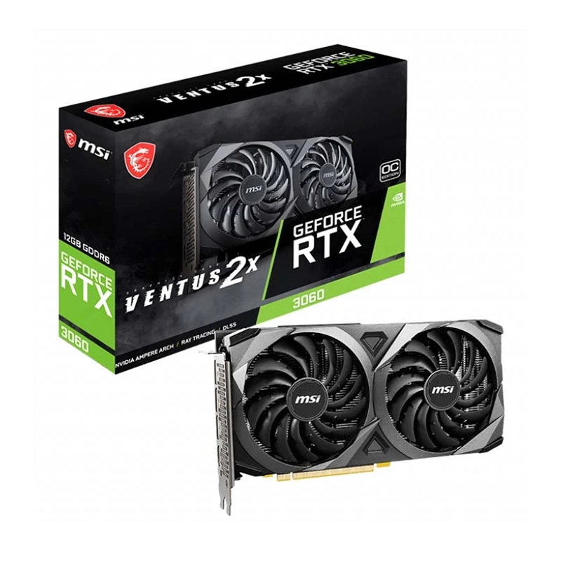کارت گرافیک ام اس آی مدل GeForce RTX 3060 VENTUS 2X 12G OC، تصویر 8