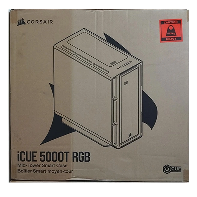 کیس کامپیوتر کورسیر مدل iCUE 5000T RGB WH، تصویر 9