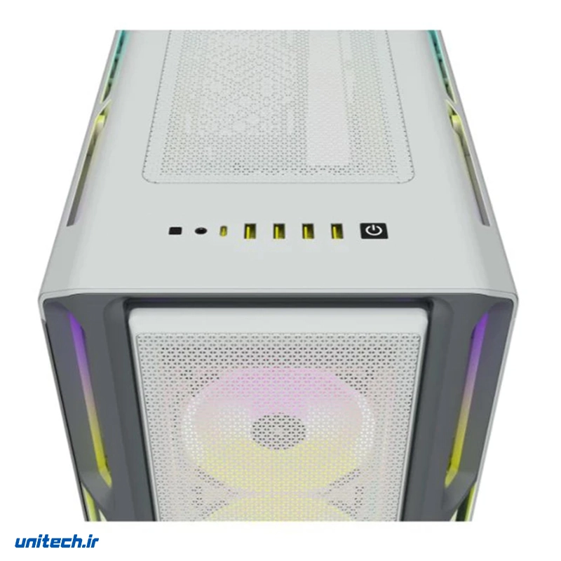 کیس کامپیوتر کورسیر مدل iCUE 5000T RGB WH، تصویر 3