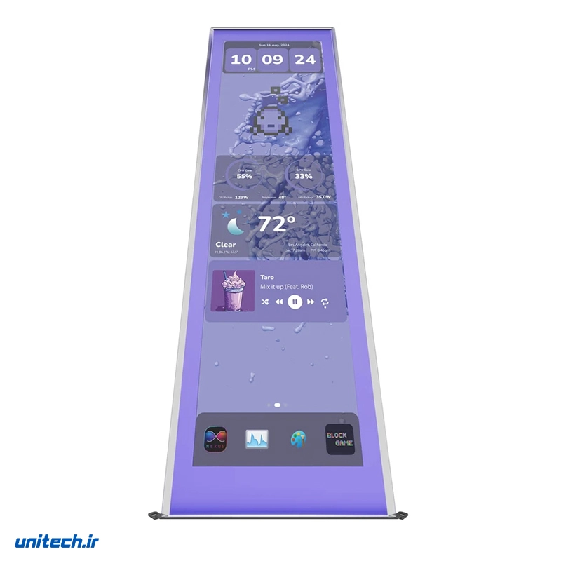 کیس کامپیوتر گیمینگ هایت مدل Y70 Touch Infinite Taro Milk، تصویر 3