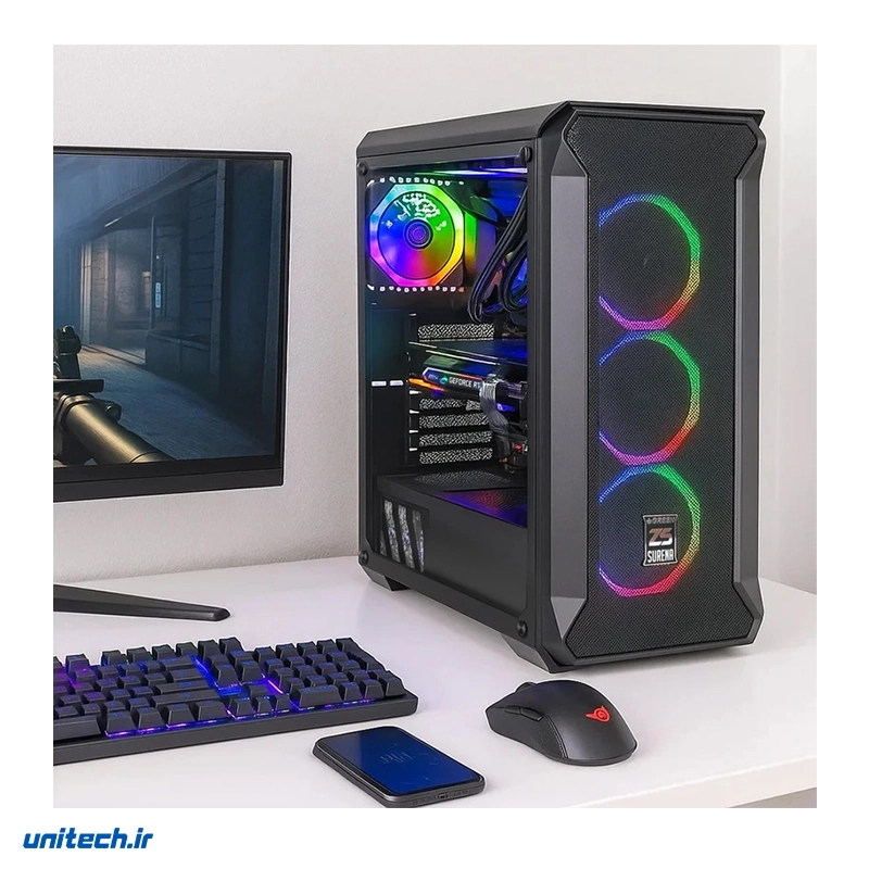 کیس کامپیوتر گیمینگ گرین مدل Z5 SURENA، تصویر 9