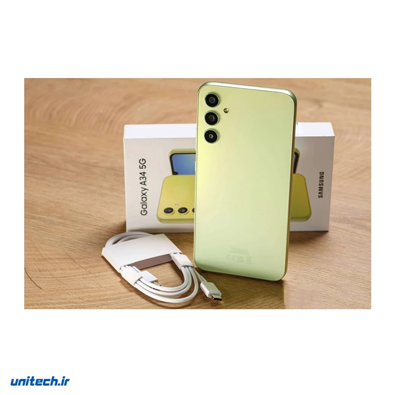 گوشی موبایل سامسونگ مدل Galaxy A34 5G دو سیم کارت ظرفیت 256 گیگابایت و رم 8 گیگابایت، تصویر 9