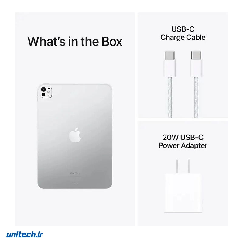 تبلت 13 اینچ اپل مدل iPad Pro 2024 M4 eSIM ظرفیت 512 گیگابایت و رم 8 گیگابایت، تصویر 6