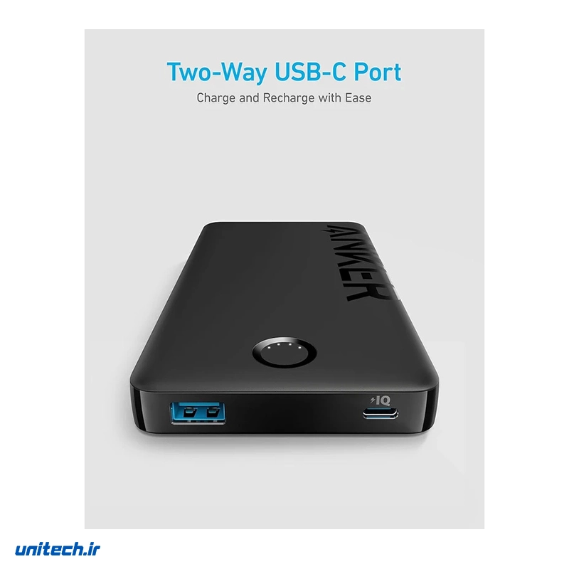 پاوربانک انکر 12 وات مدل A1334 ظرفیت 10000 میلی آمپر ساعت، تصویر 4