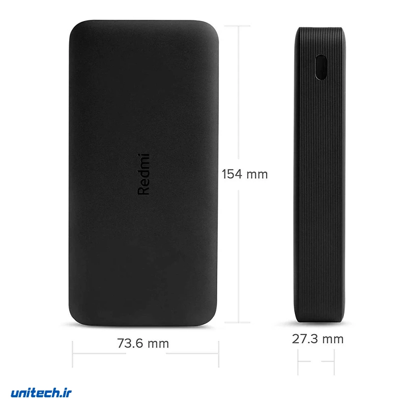 پاوربانک شیائومی 18 وات مدل Redmi ظرفیت 20000 میلی آمپرساعت، تصویر 3