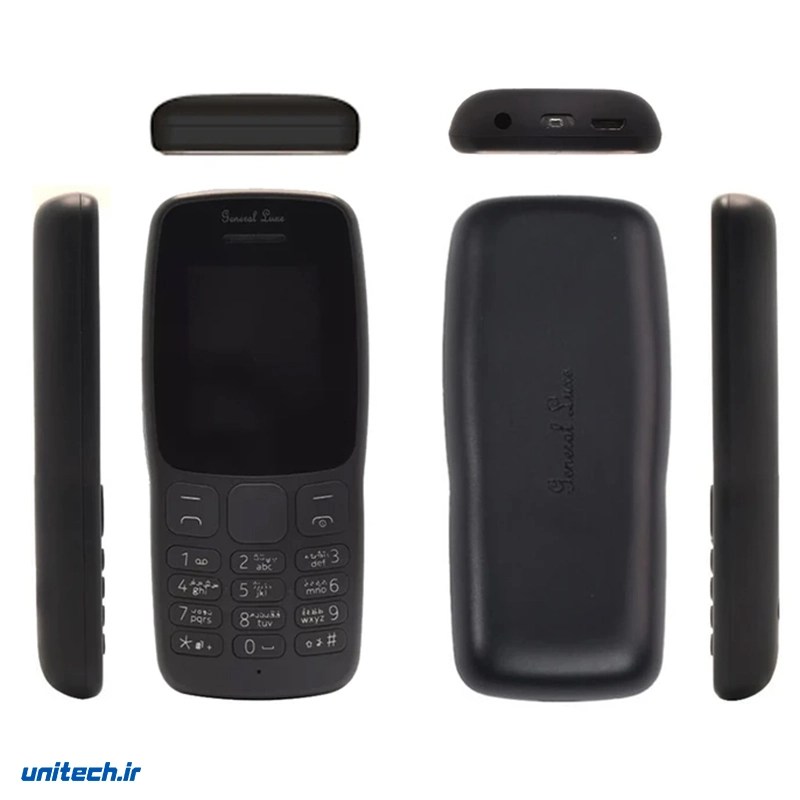 گوشی موبایل جنرال لوکس مدل 106 دو سیم کارت ظرفیت 4 مگابایت، تصویر 2