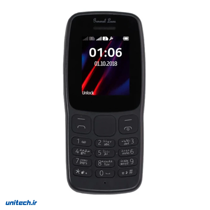 گوشی موبایل جنرال لوکس مدل 106 دو سیم کارت ظرفیت 4 مگابایت، تصویر 3