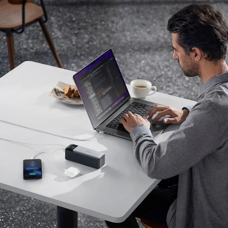 پاوربانک انکر مدل Anker A1289 ظرفیت 24000 میلی آمپر ساعت، تصویر 4