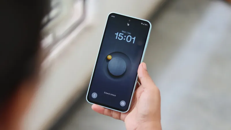 Samsung Galaxy A27 lock screen