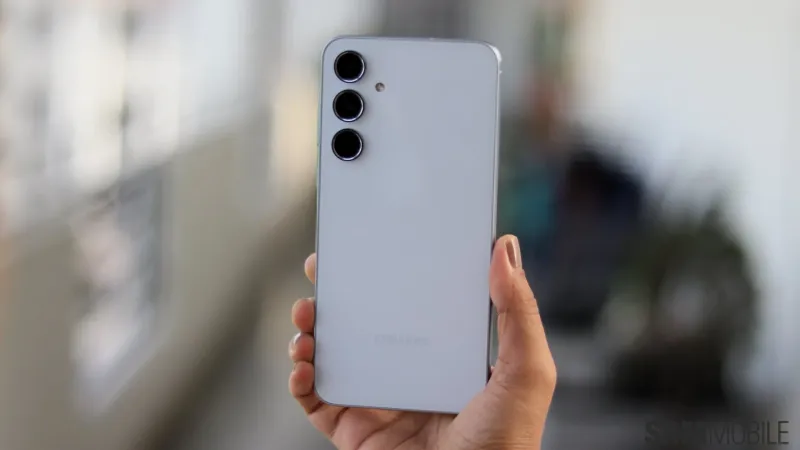 Samsung Galaxy A55 Rear Design