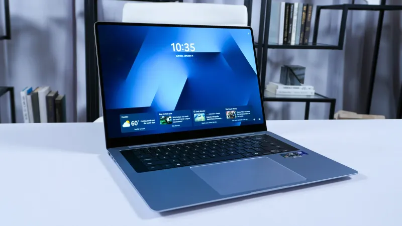 Samsung Galaxy Book 6 series at CES 2026