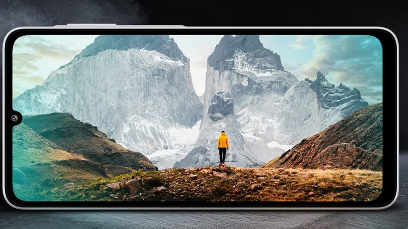 Samsung Galaxy M08 Display Notch