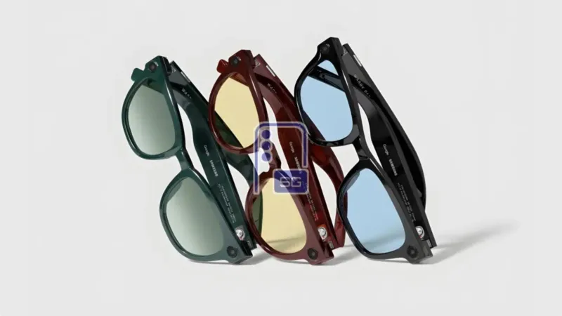 Samsung Warby Parker Intelligent Eyewear Colors Black Green Red