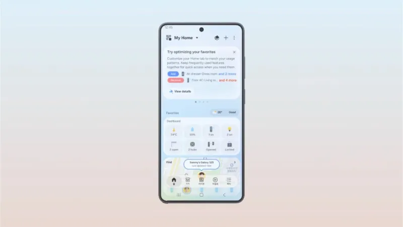 Samsung SmartThings Android App Redesign Announcement October 2026