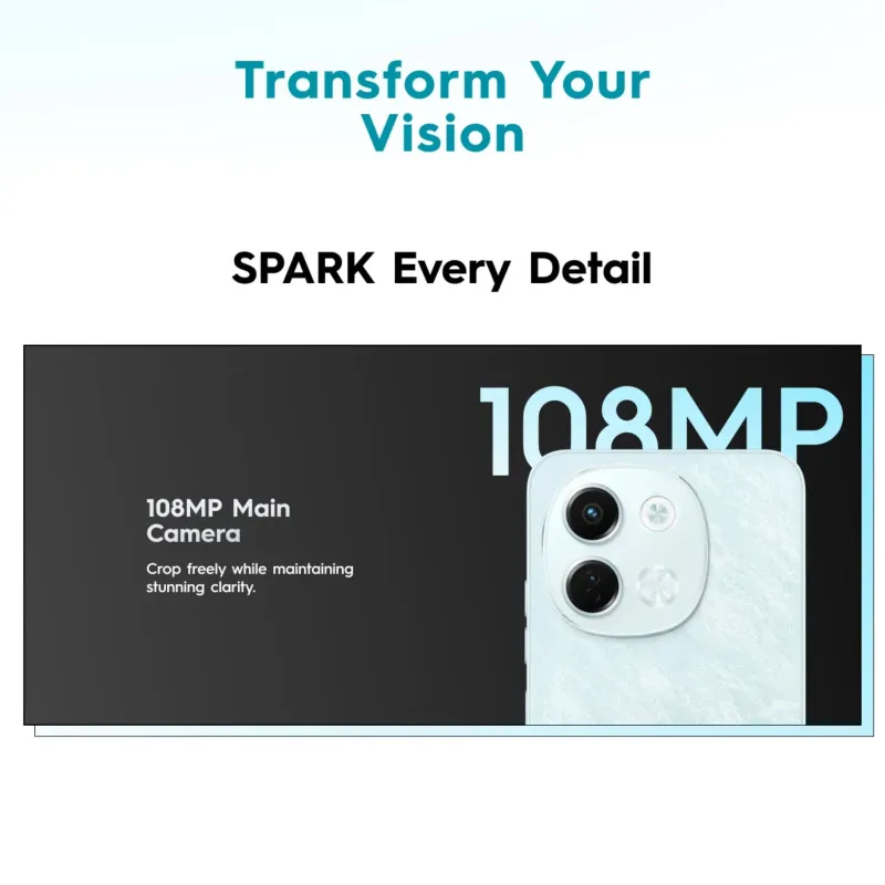 گوشی موبایل تکنو مدل Spark 30 5G دو سیم‌کارت ظرفیت 256 گیگابایت و رم 8 گیگابایت، تصویر 8