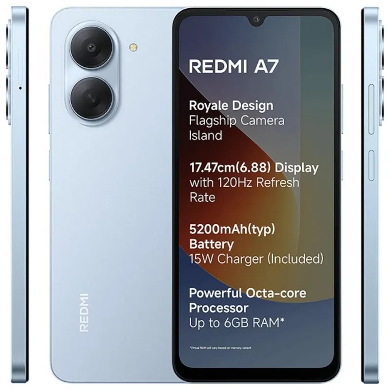 گوشی موبایل شیائومی مدل Redmi A7 دو سیم کارت ظرفیت 64 گیگابایت و رم 3 گیگابایت، تصویر 4
