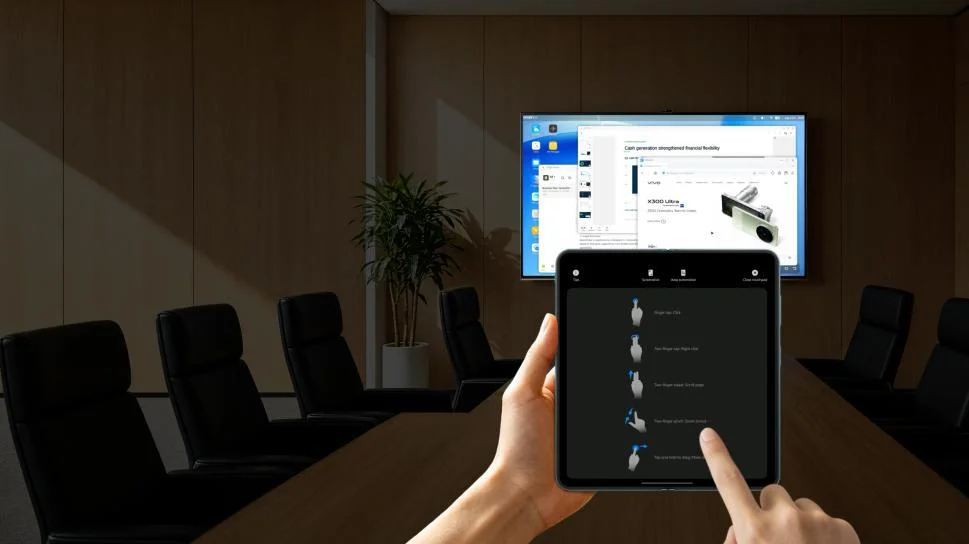 Desktop Mode on the vivo X Fold6