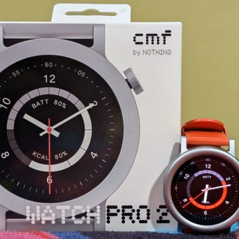ساعت هوشمند 45 میلی‌متری ناتینگ مدل CMF Watch Pro 2 با بند سیلیکونی، تصویر 7