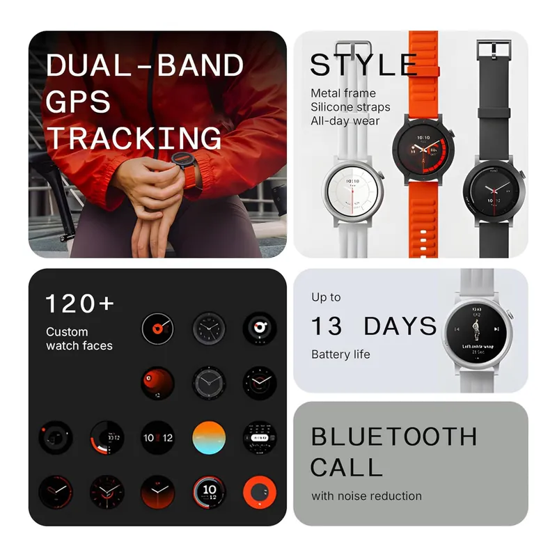 ساعت هوشمند 47 میلی‌متری ناتینگ مدل CMF Watch Pro 3 با بند سیلیکونی، تصویر 16