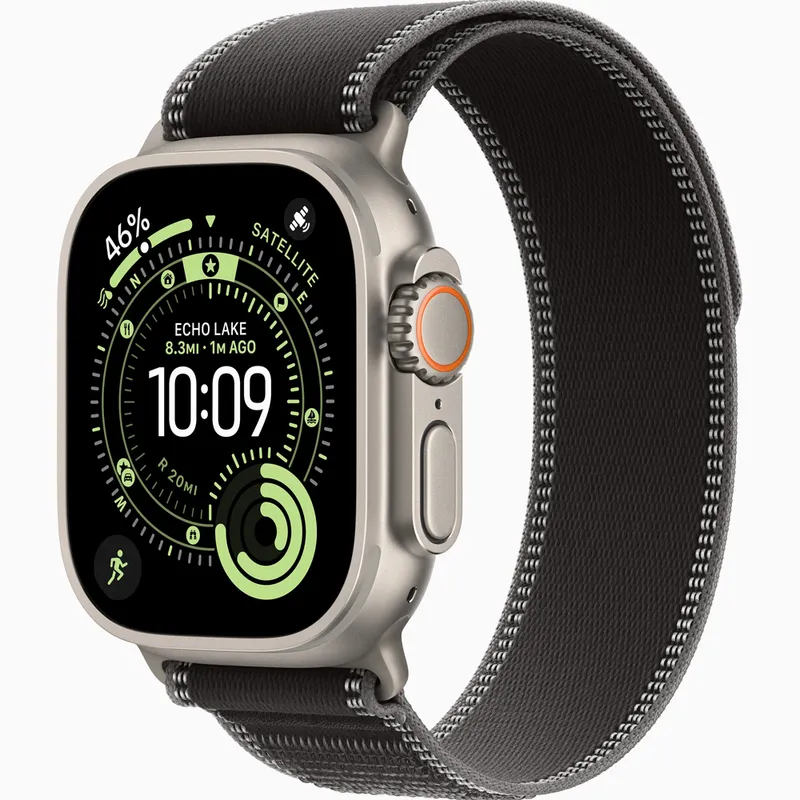 ساعت هوشمند 49 میلی‌متری اپل مدل Ultra 3 Natural Titanium با بند Trail Loop، تصویر 22