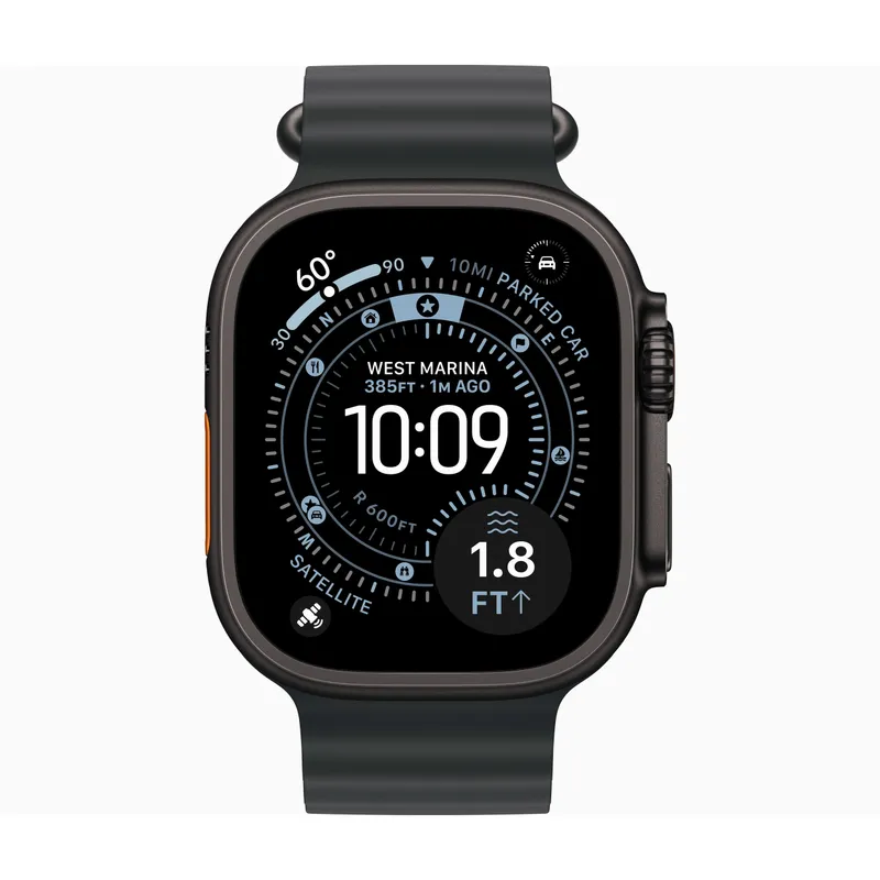 ساعت هوشمند 49 میلی‌متری اپل مدل Ultra 3 Natural Titanium با بند Trail Loop، تصویر 7