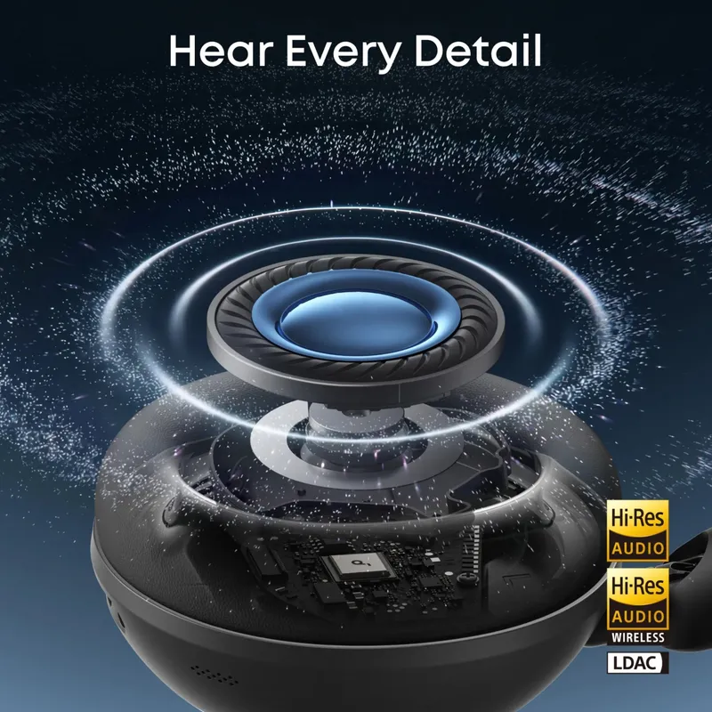 هدست بی‌سیم انکر مدل Soundcore Space 2، تصویر 11