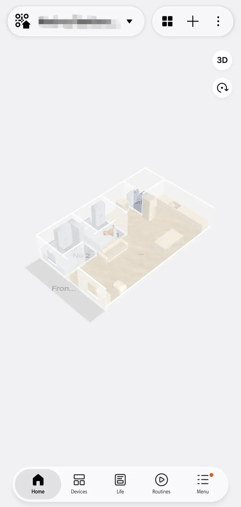 The app lets you make a 3D map of your home