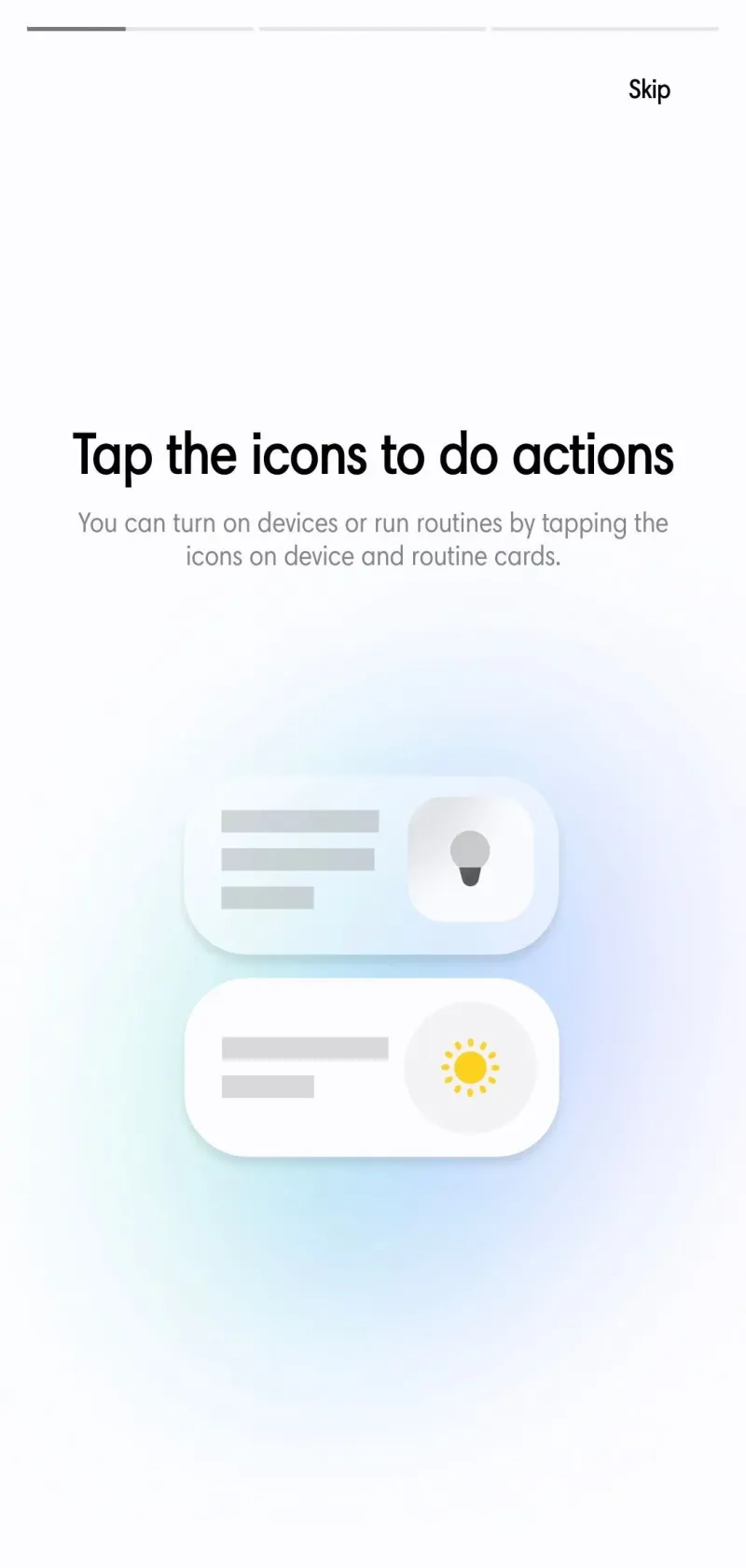 The redesigned Home tab on the SmartThings app (v1.8.51.30)